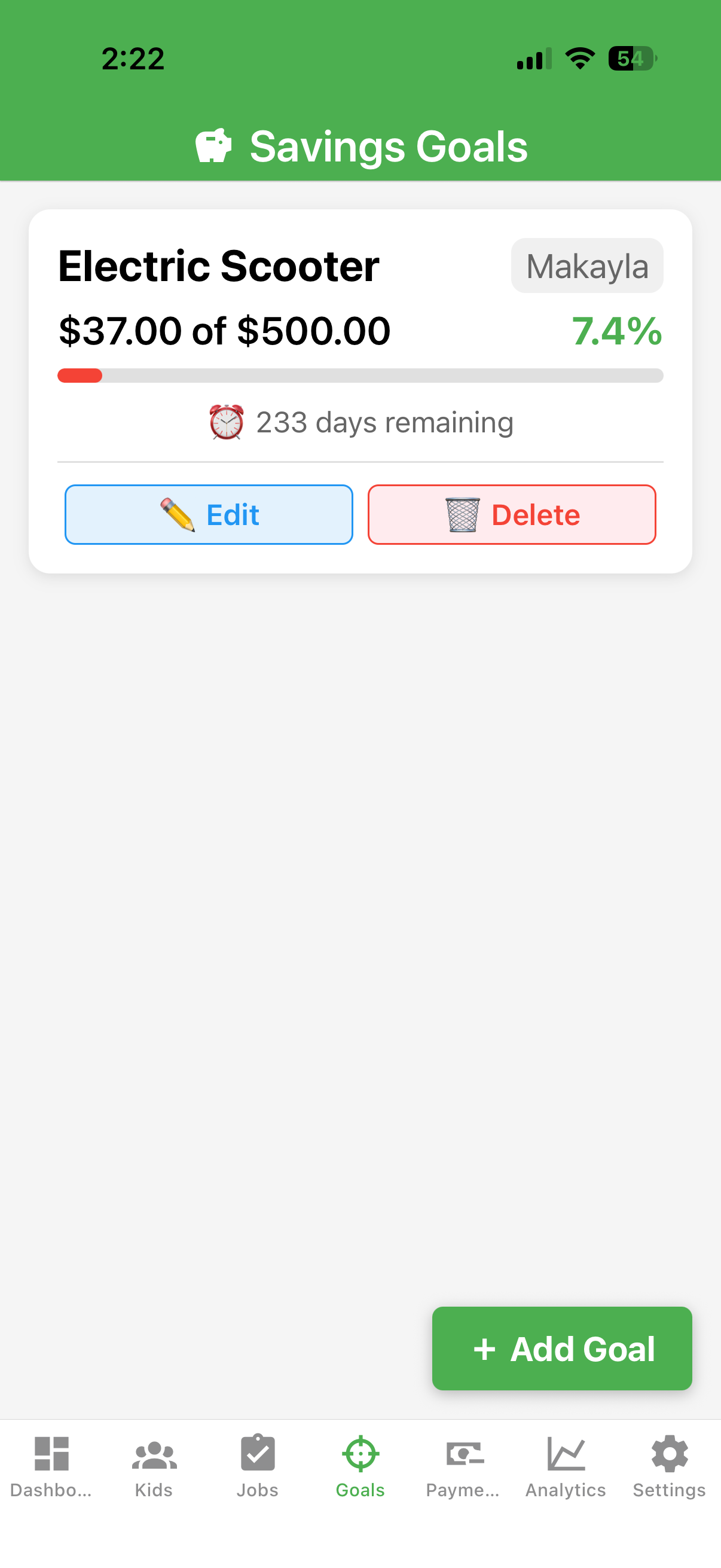EarnIt App Screenshot